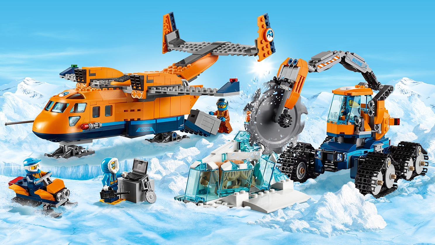 Arctic Supply Plane 60196 - LEGO® City - LEGO.com for kids