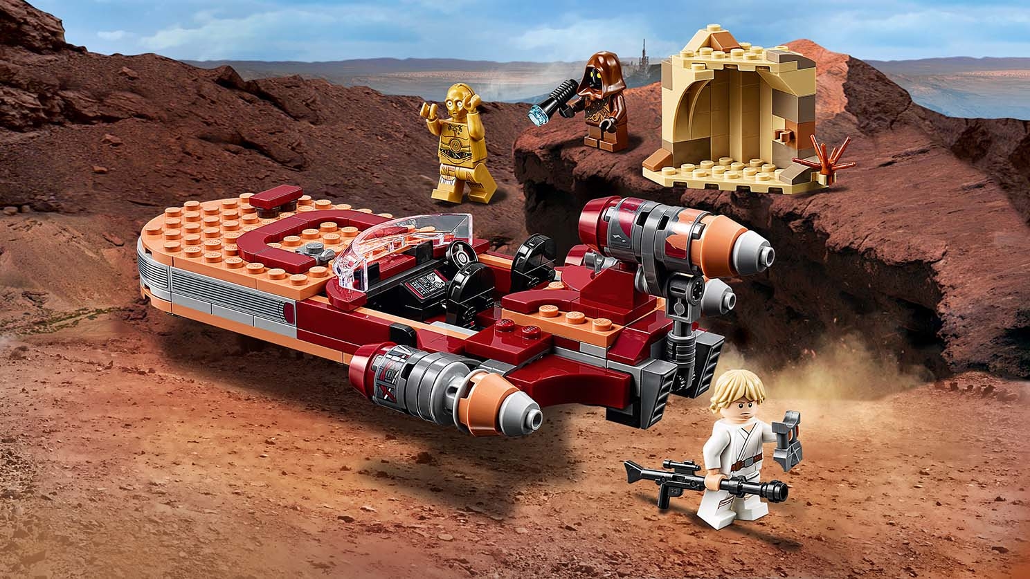 Luke Skywalker's Landspeeder™ - Videos - LEGO.com for kids