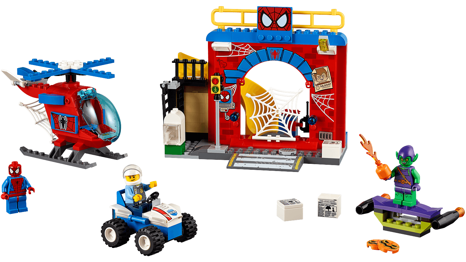 Spider-Man™ Hideout 10687 - LEGO® Marvel Sets - LEGO.com for kids