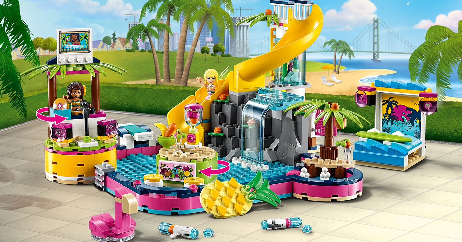 LEGO® Friends 41374 La soirée piscine d'Andréa