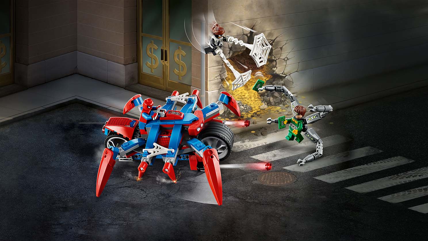 スパイダーマン Vs ドクター オクトパス 76148 Lego Marvel Super Heroes セット Lego Comキッズ Jp