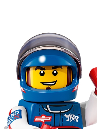 Lego racing 2024 helmet