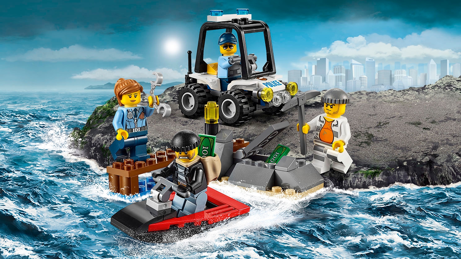 Onaangenaam Boekhouding Detecteerbaar Gevangeniseiland starterset 60127 - LEGO® City sets - LEGO.com voor kinderen