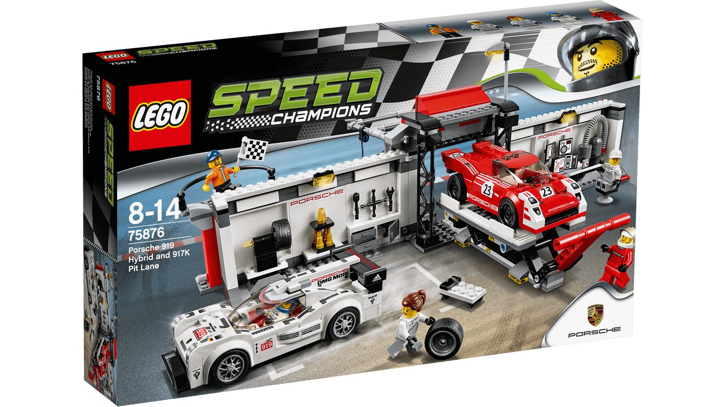 lego speed champions porsche garage