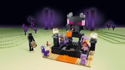 LEGO® Minecraft: The End Arena Battle Playset - Toys To Love