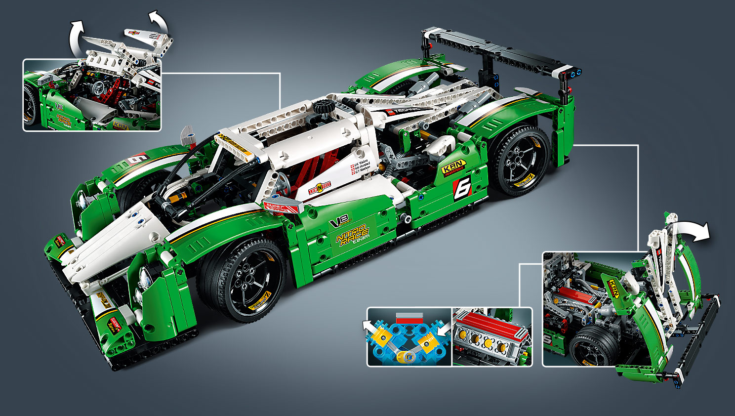 24 Race Car 42039 - LEGO® - for kids