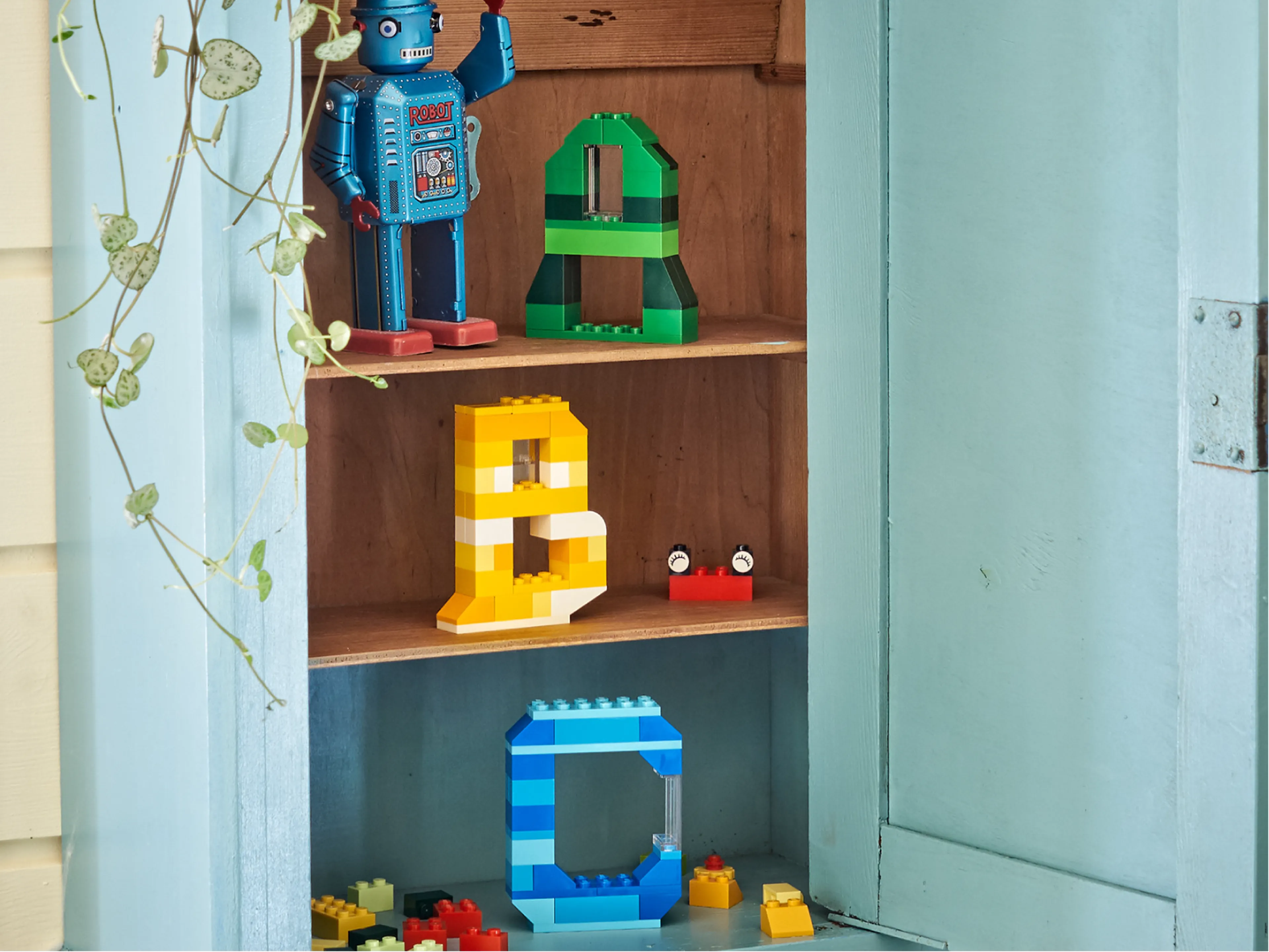 LEGO Bricks spelling A,B,C