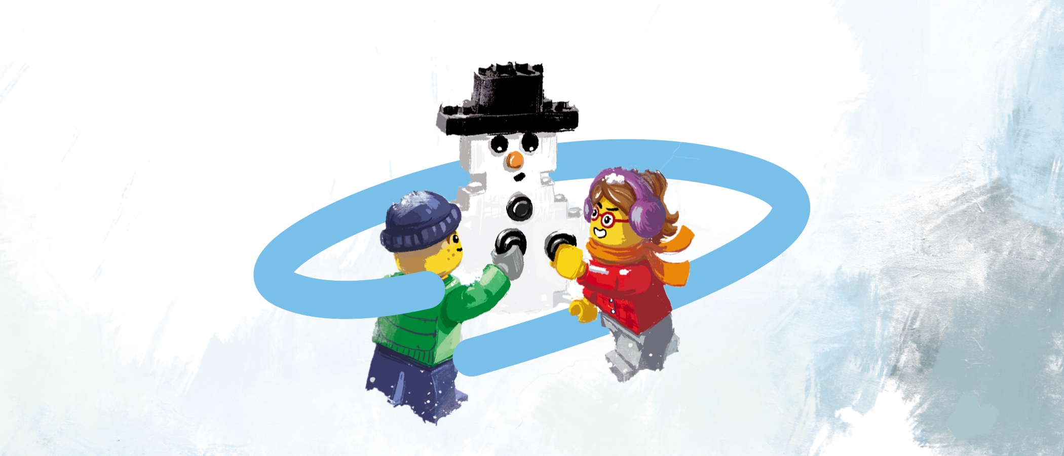 Lego snowman clearance