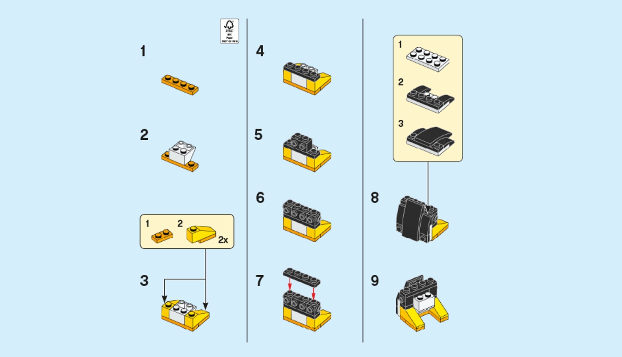 Build a LEGO® Penguin | LEGO.com for families