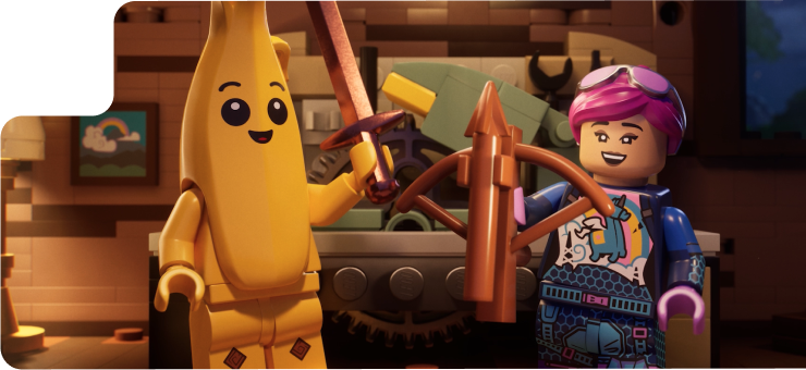 LEGO Fortnite Video Game Mask Group (2) 