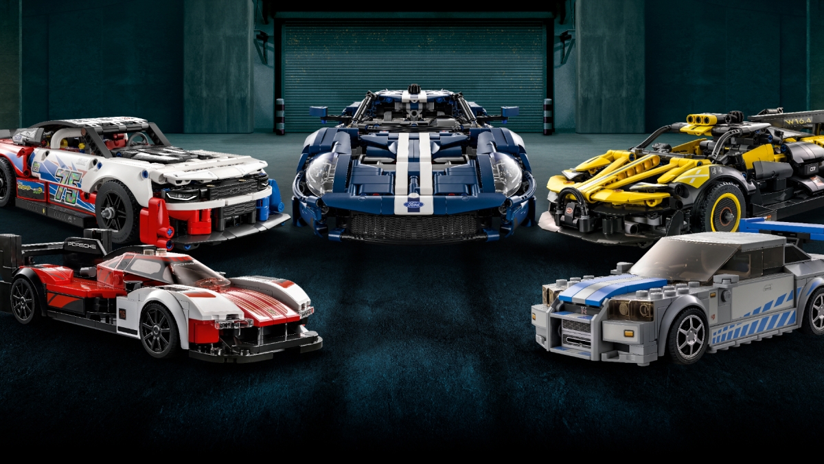 Lego building cars hot sale