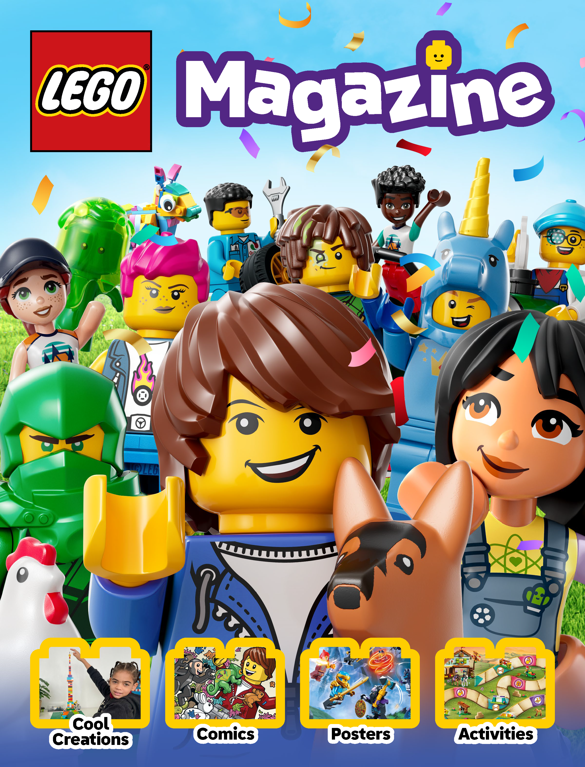 Recevez gratuitement le LEGO® Magazine pour les enfants