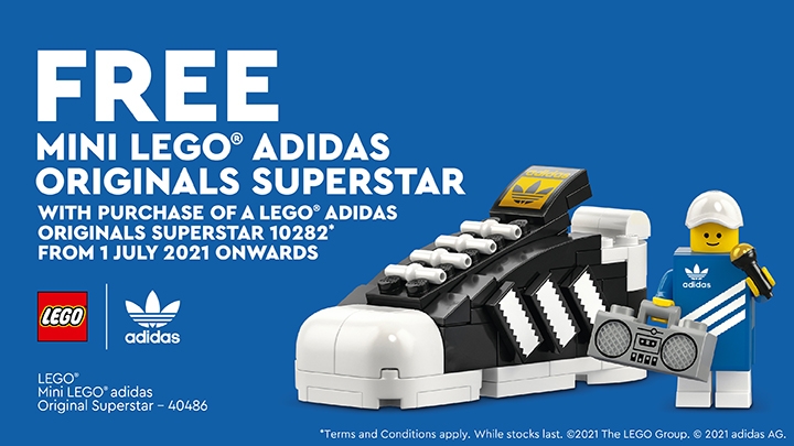 mini lego adidas superstar