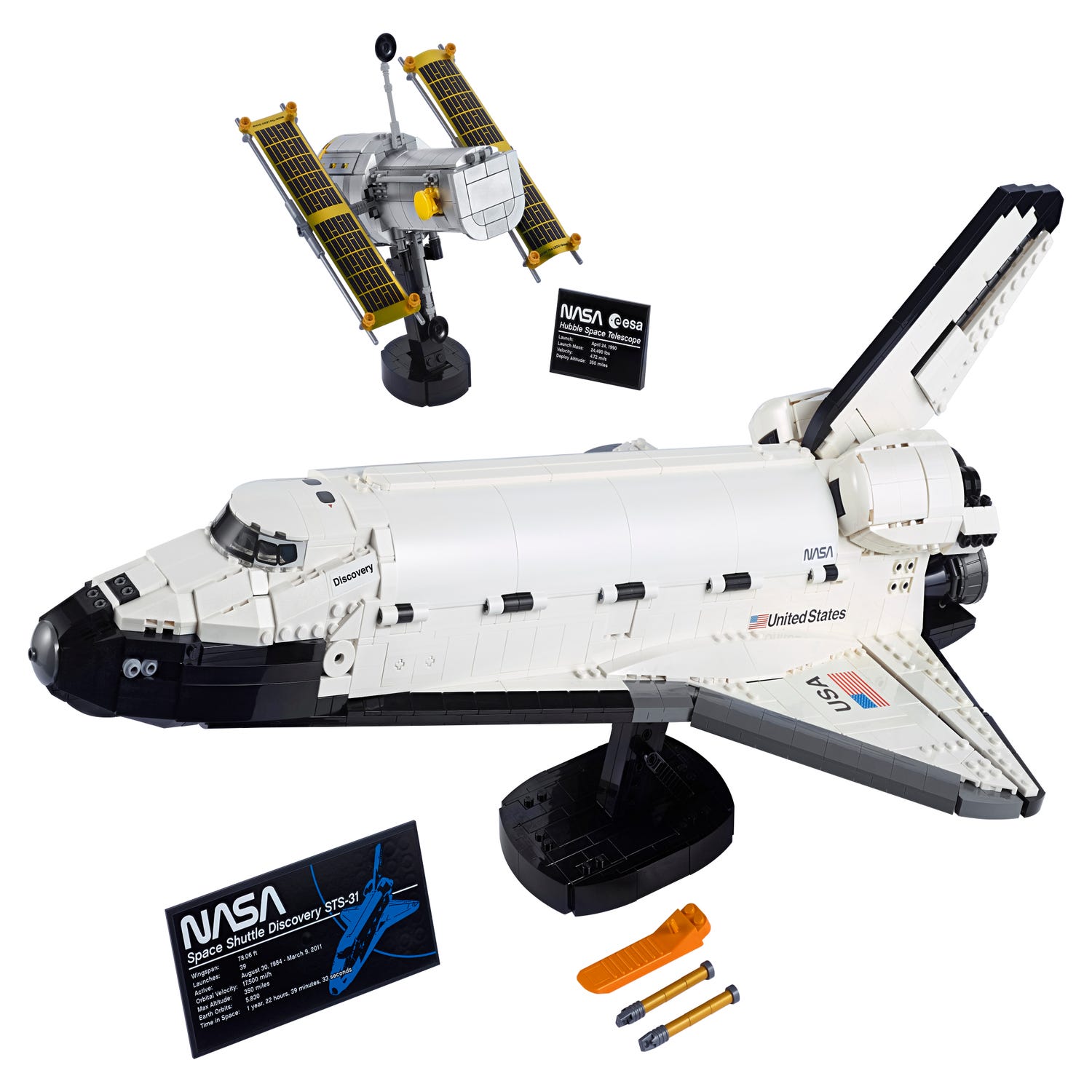 NASA Shuttle Discovery 10283 | Icons | Buy online at the Official LEGO® Shop US