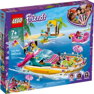 Friends Party Boat Shop online Buy LEGO® | the 41433 Official US | at