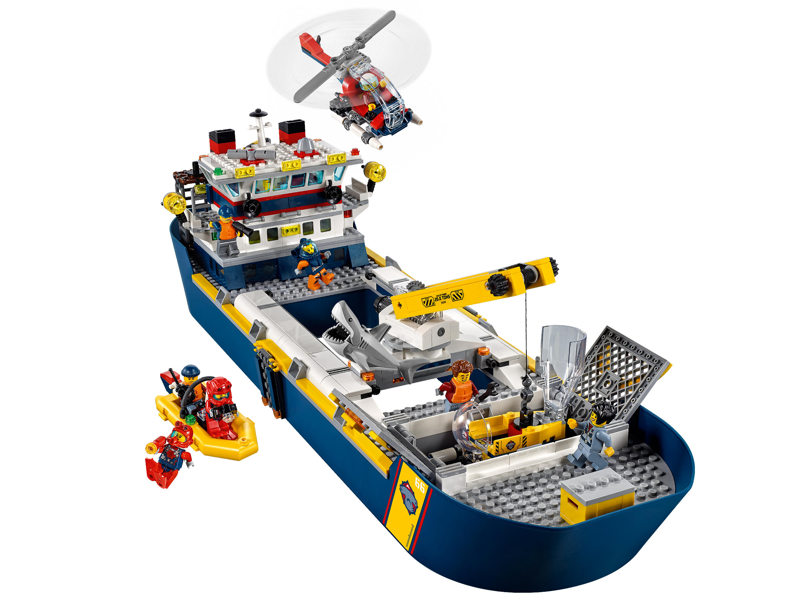 Ocean Exploration Ship 60266 | City | Buy online at the Official