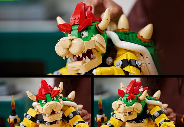 LEGO® Super Mario The Mighty Bowser Figure Set, 71411
