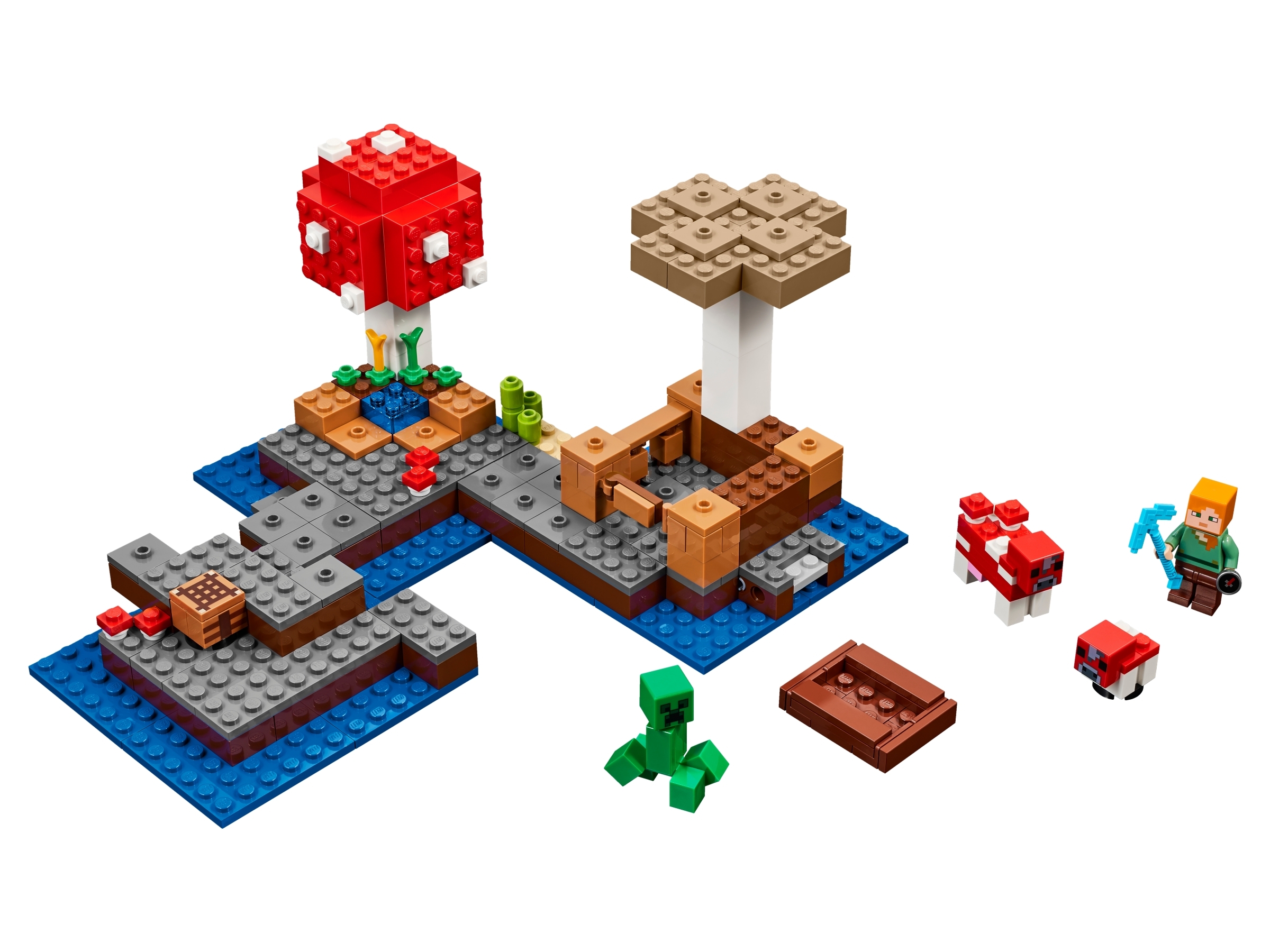The Mushroom Island 21129 | Minecraft 