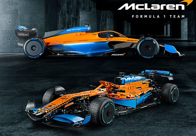 Coche de Carreras McLaren Formula 1. LEGO 42141