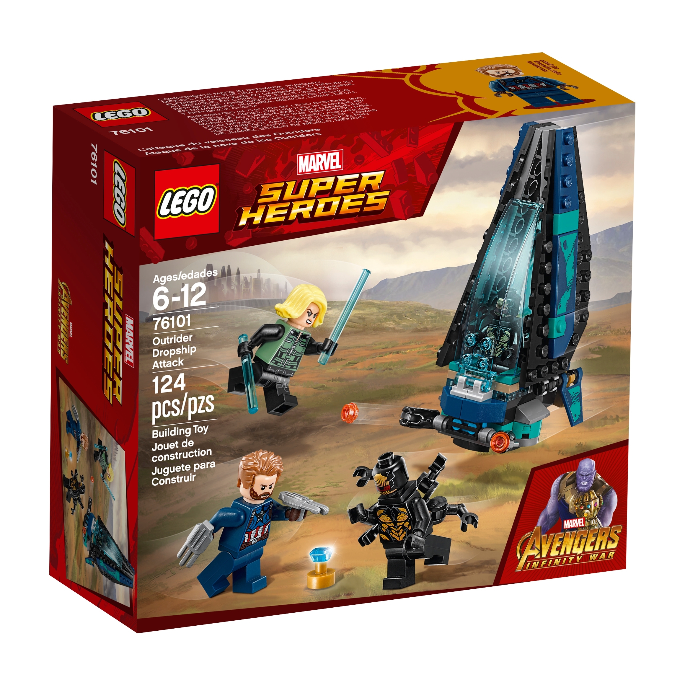 Dropship Attack 76101 Marvel | Buy online the Official LEGO® Shop US