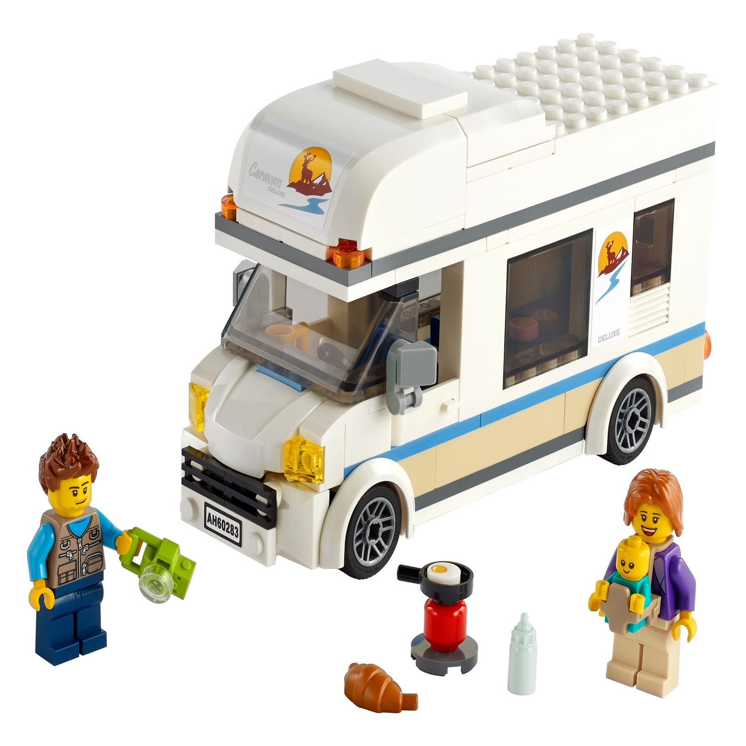 Construction Lego City 60283 / Camping Car 