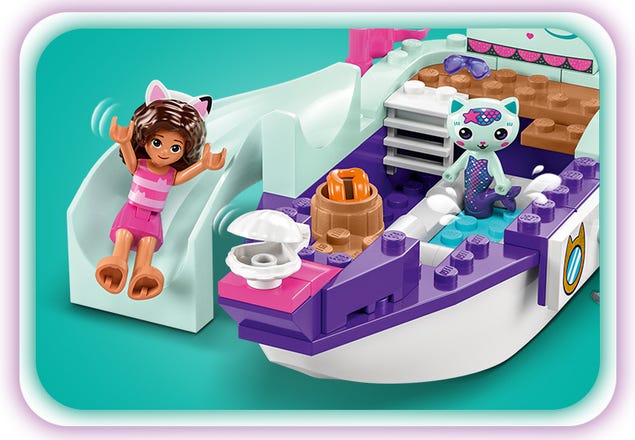 Gabby & MerCat's Ship & Spa 10786 | LEGO® Gabby's Dollhouse | Buy online at  the Official LEGO® Shop US