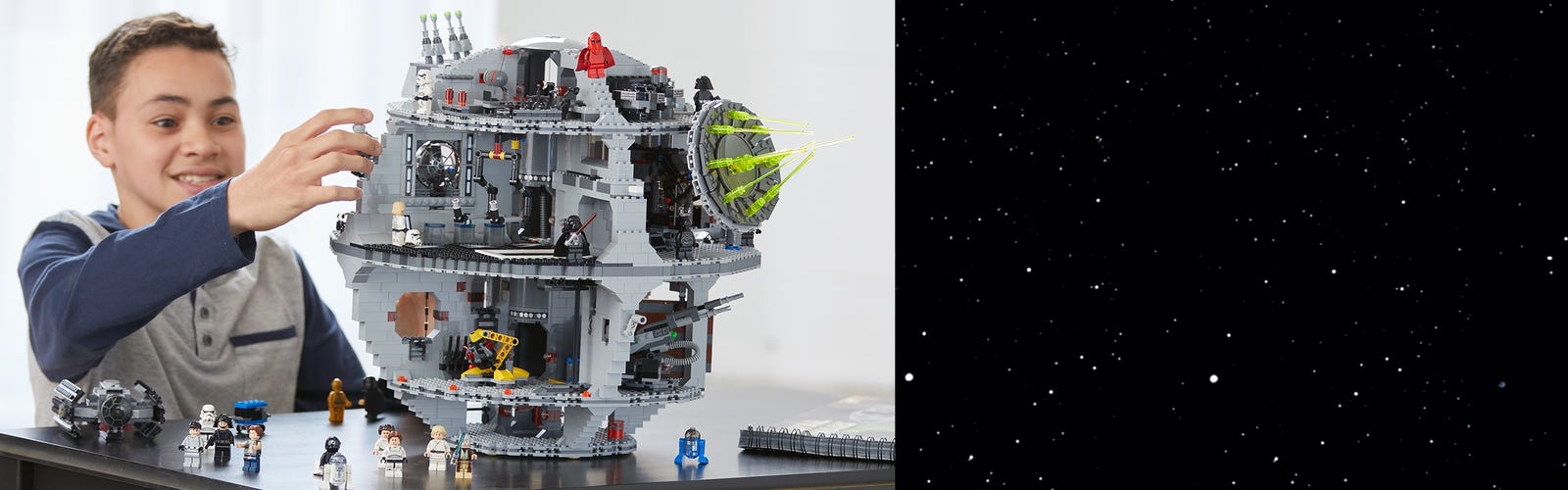 Leidingen druk richting Death Star™ 75159 | Star Wars™ | Buy online at the Official LEGO® Shop US