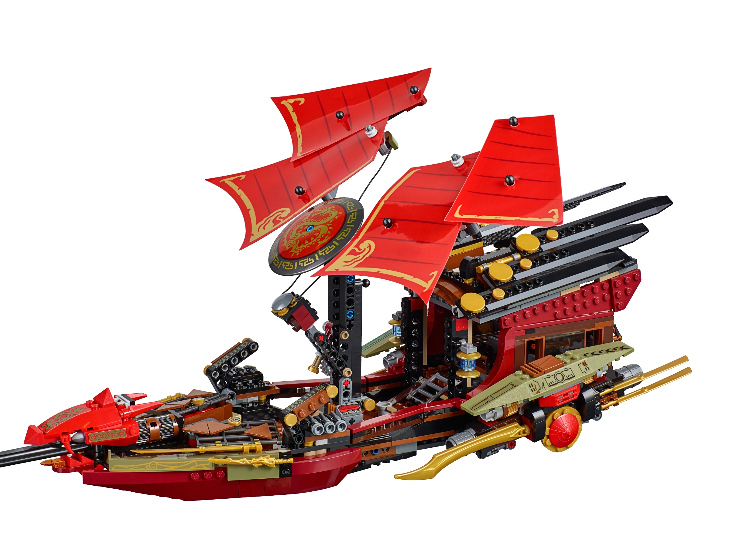 doolhof filosofie onderwerp Final Flight of Destiny's Bounty 70738 | NINJAGO® | Buy online at the  Official LEGO® Shop US