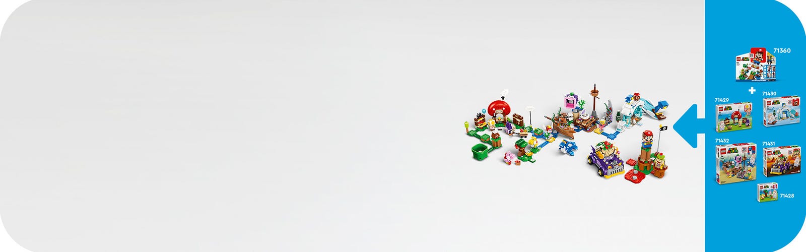 Bowser's Muscle Car Expansion Set 71431, LEGO® Super Mario™