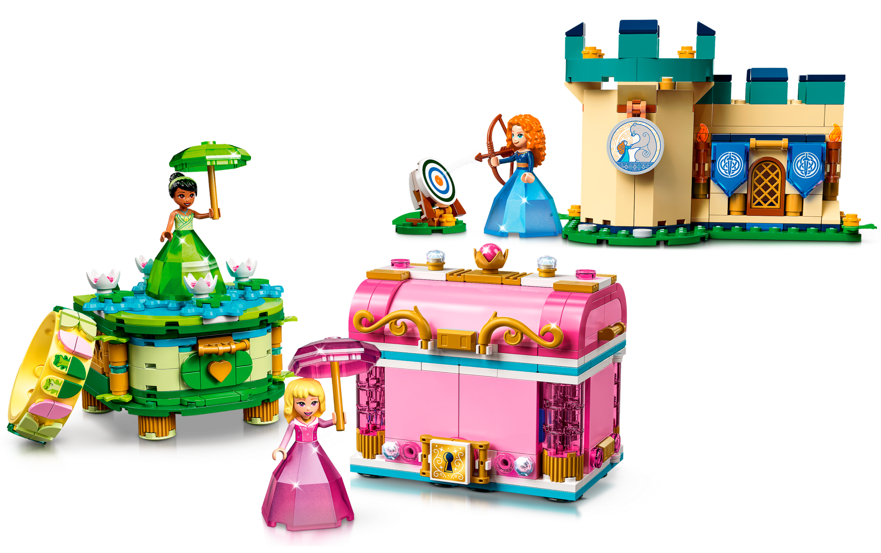 Aurora, Merida and Tiana's Enchanted Creations | Disney™ | Buy online at the Official LEGO® Shop