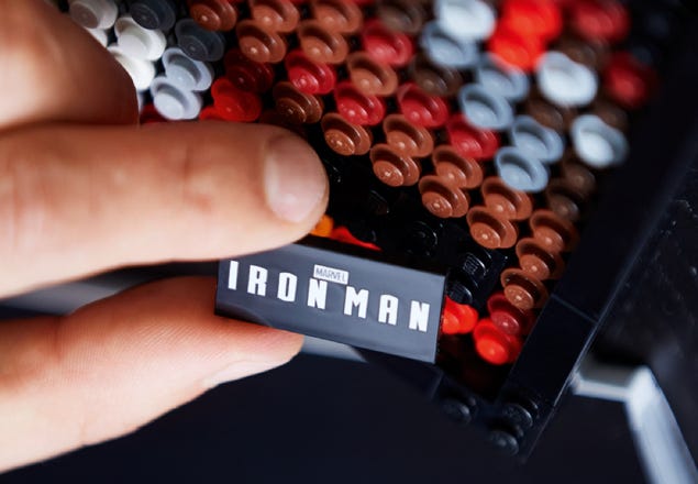 LEGO ART Iron Man Le pire Set de Lego ? Review du tableau en Lego 31199 