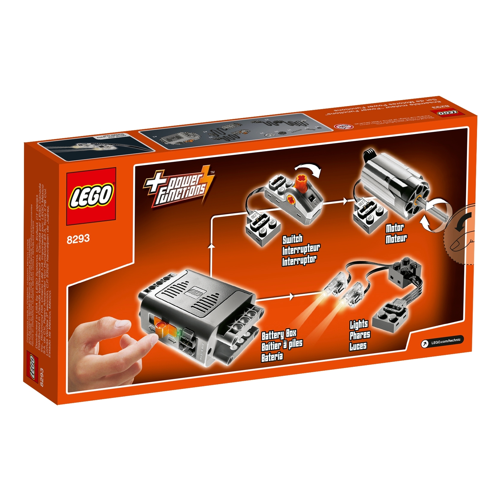 Ontwijken min Tahiti Power functies motorset 8293 | Technic | Officiële LEGO® winkel NL