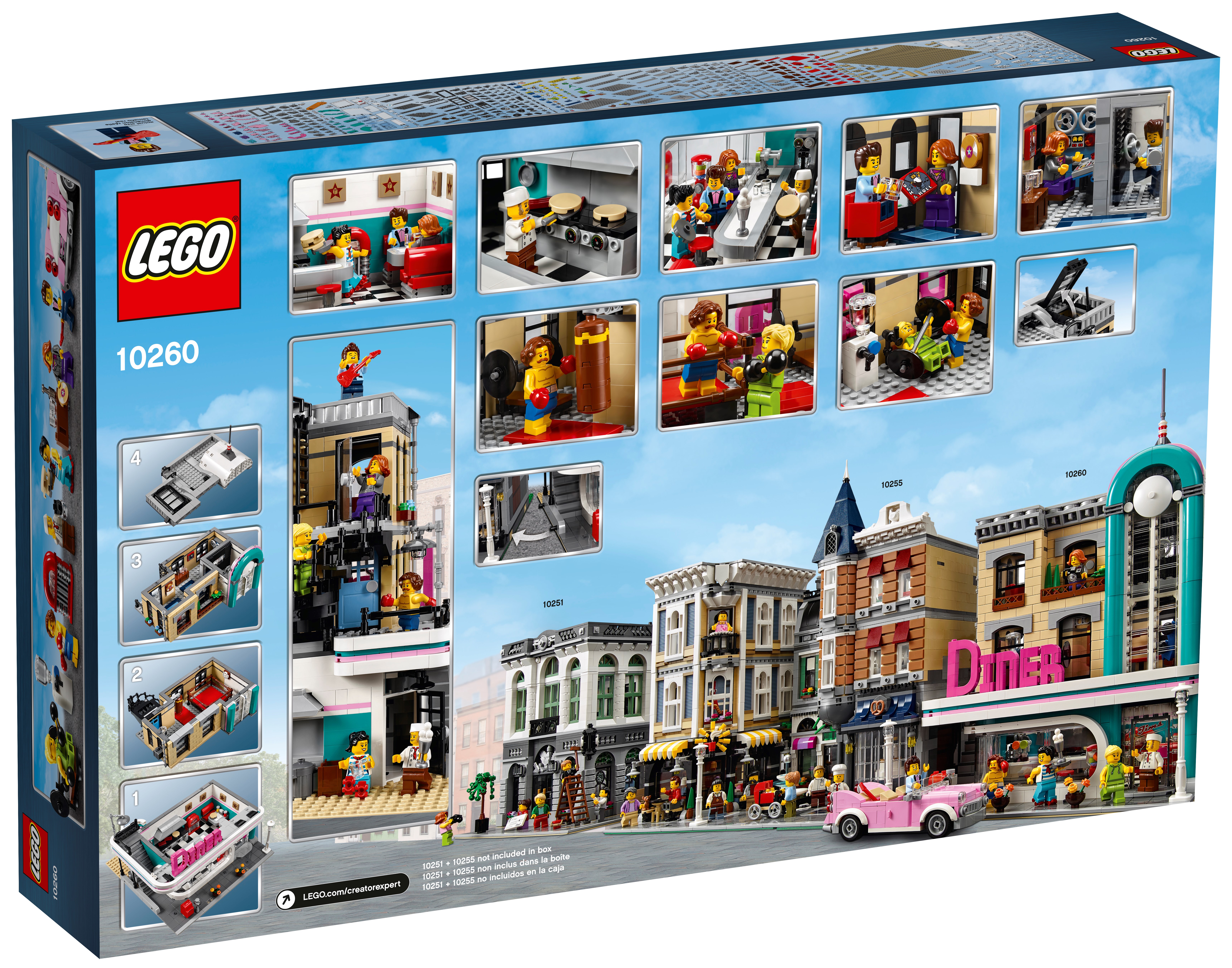 Downtown Diner 10260 | Creator Expert | Buy at the LEGO® US