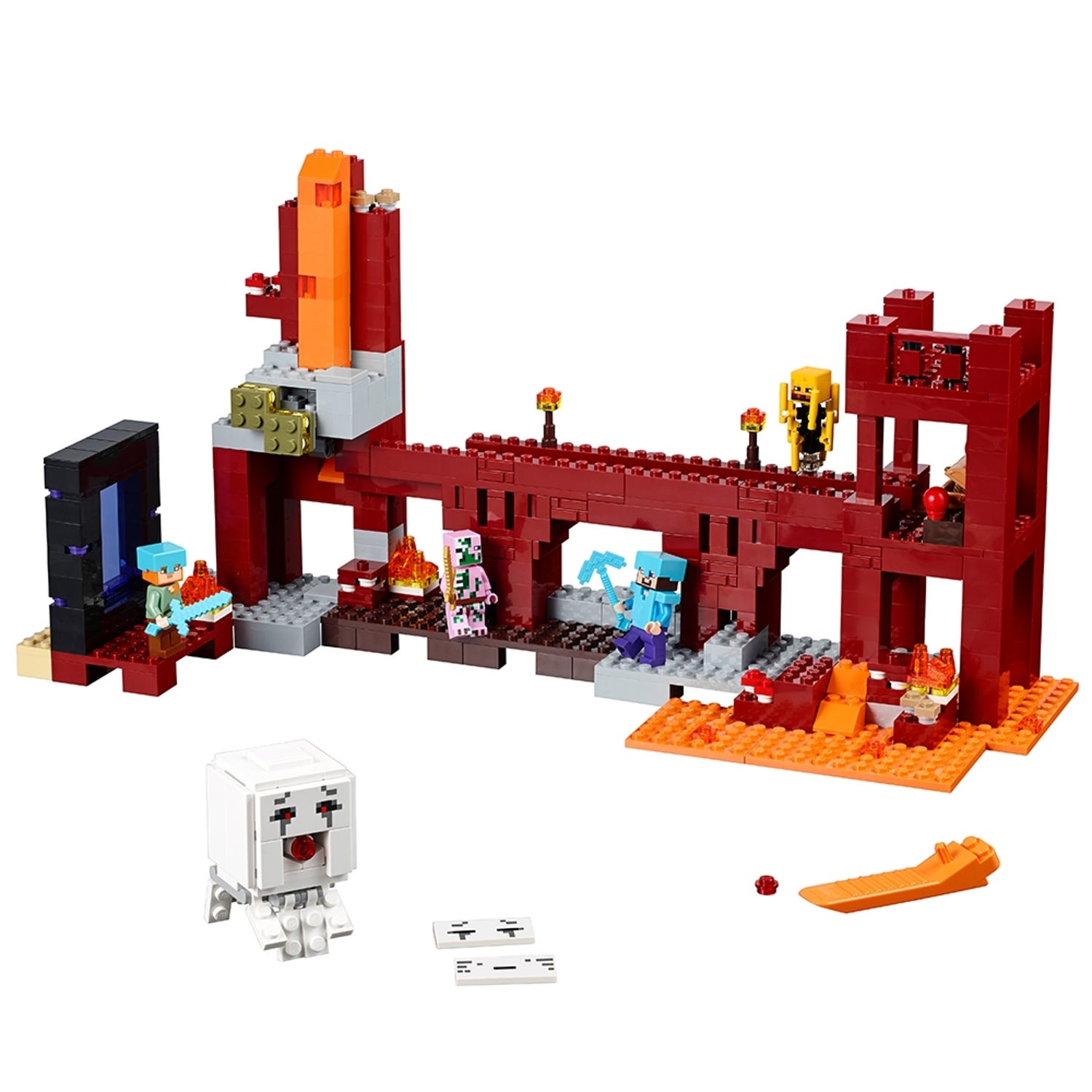 The Nether Fortress 21122 | MinecraftÂ® | Buy online at the Official LEGOÂ® Shop GB