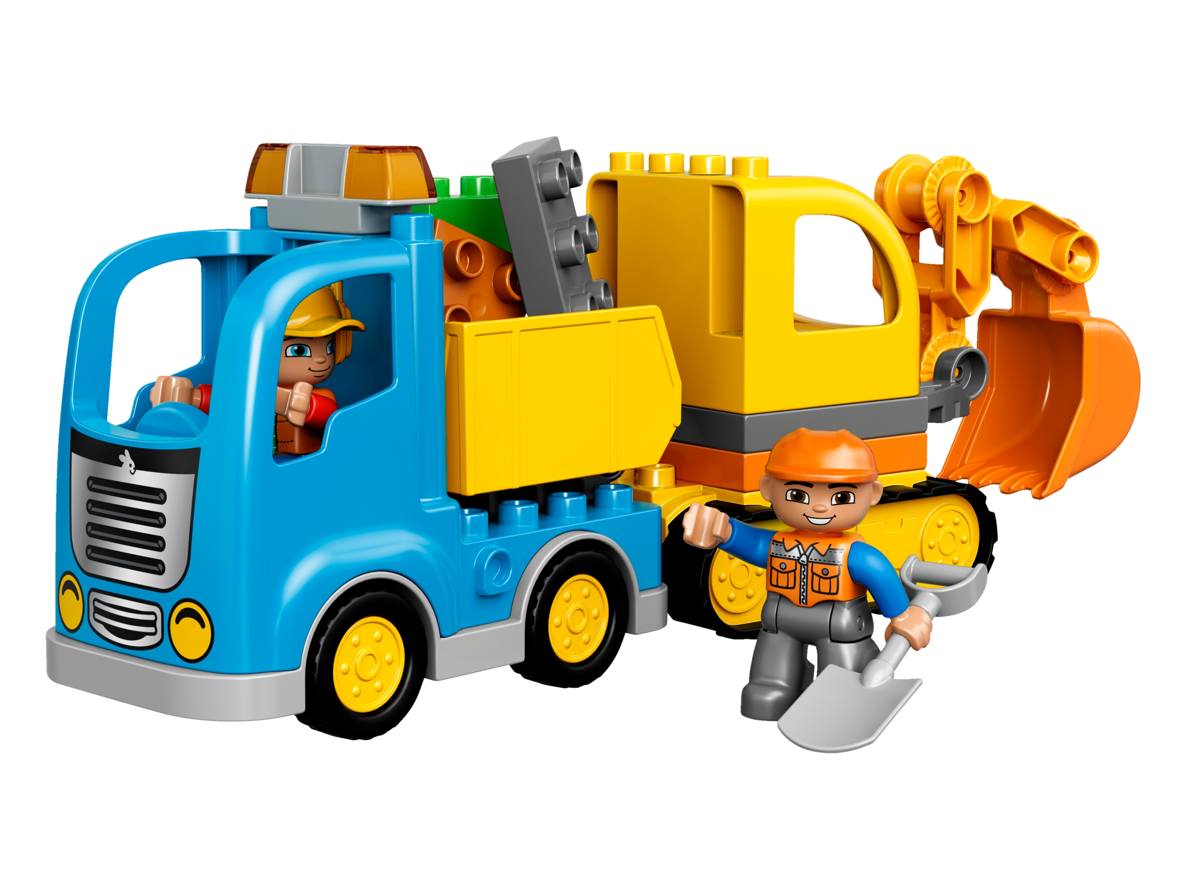 Truck & Excavator 10812 | DUPLO® | online at the Official LEGO® Shop DE