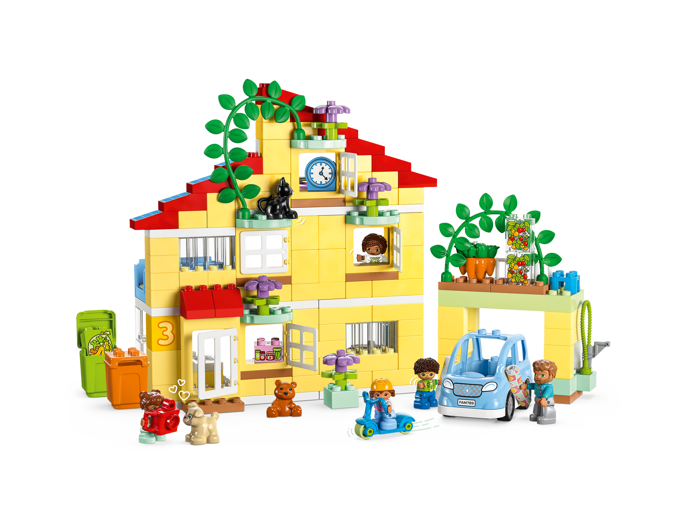 3in1 Family House 10994 | DUPLO® | Buy online at the Official LEGO
