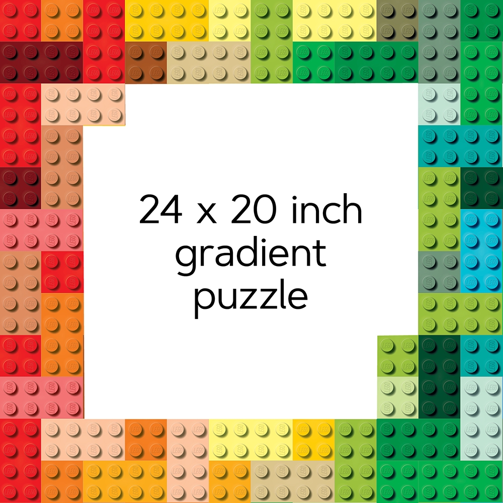 LEGO Rainbow Bricks jigsaw puzzle review