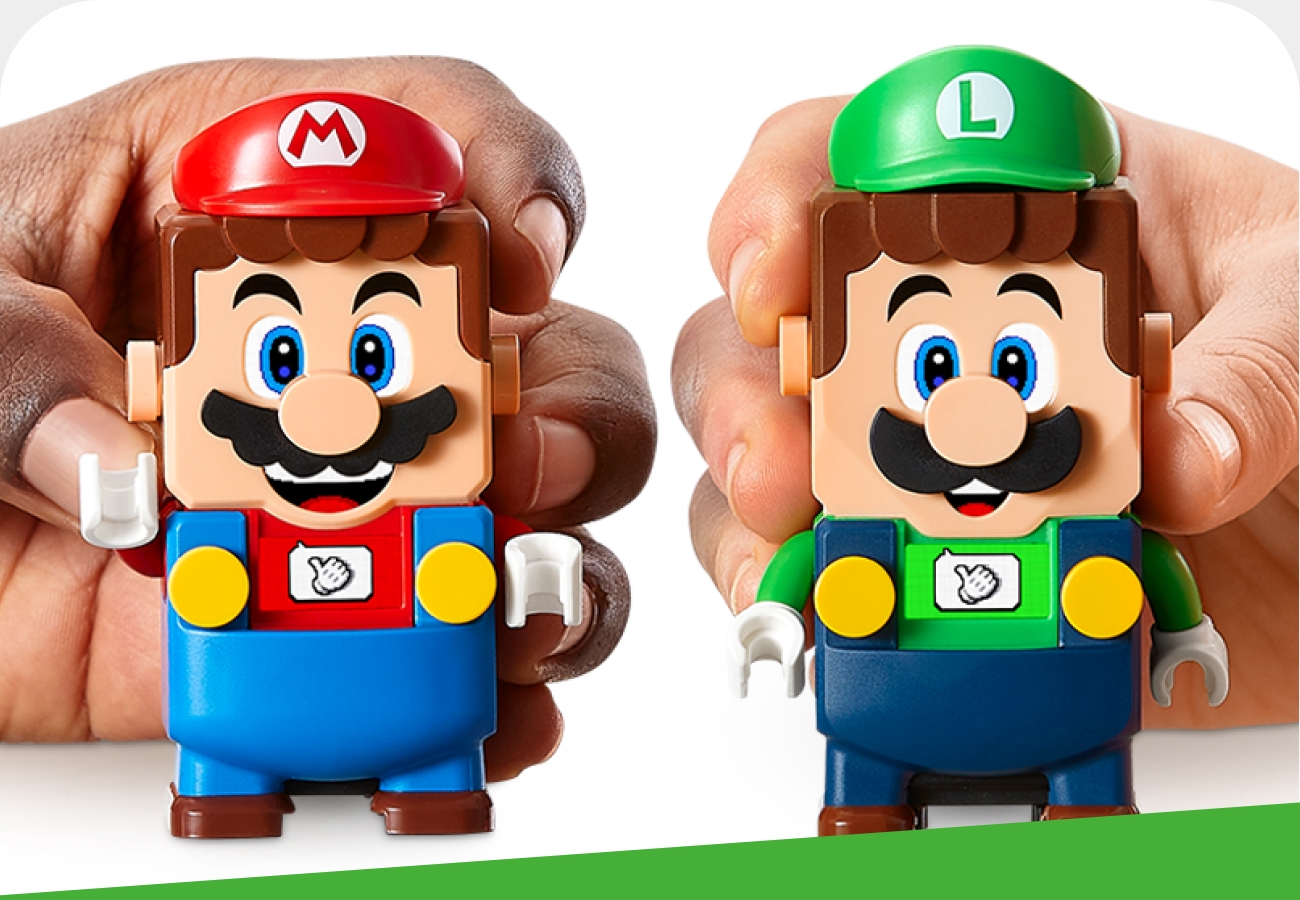 Lego mario 2024 and luigi