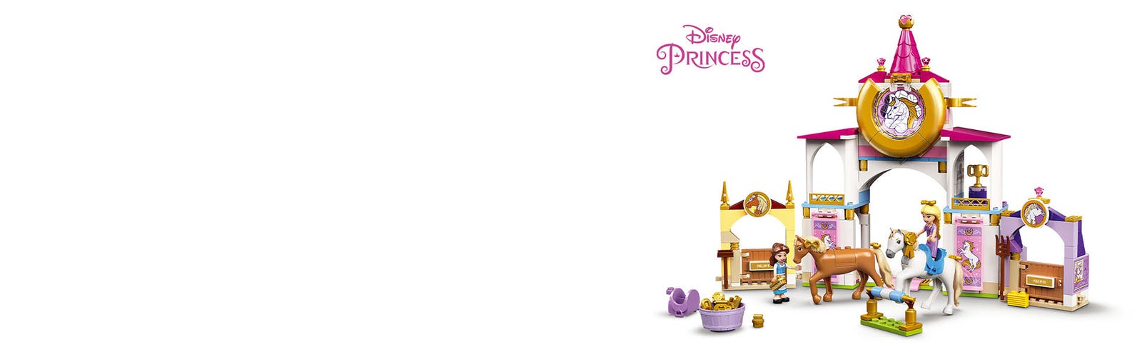 LEGO Disney Princess Le Scuderie Reali di Belle e Rapunzel - 43195