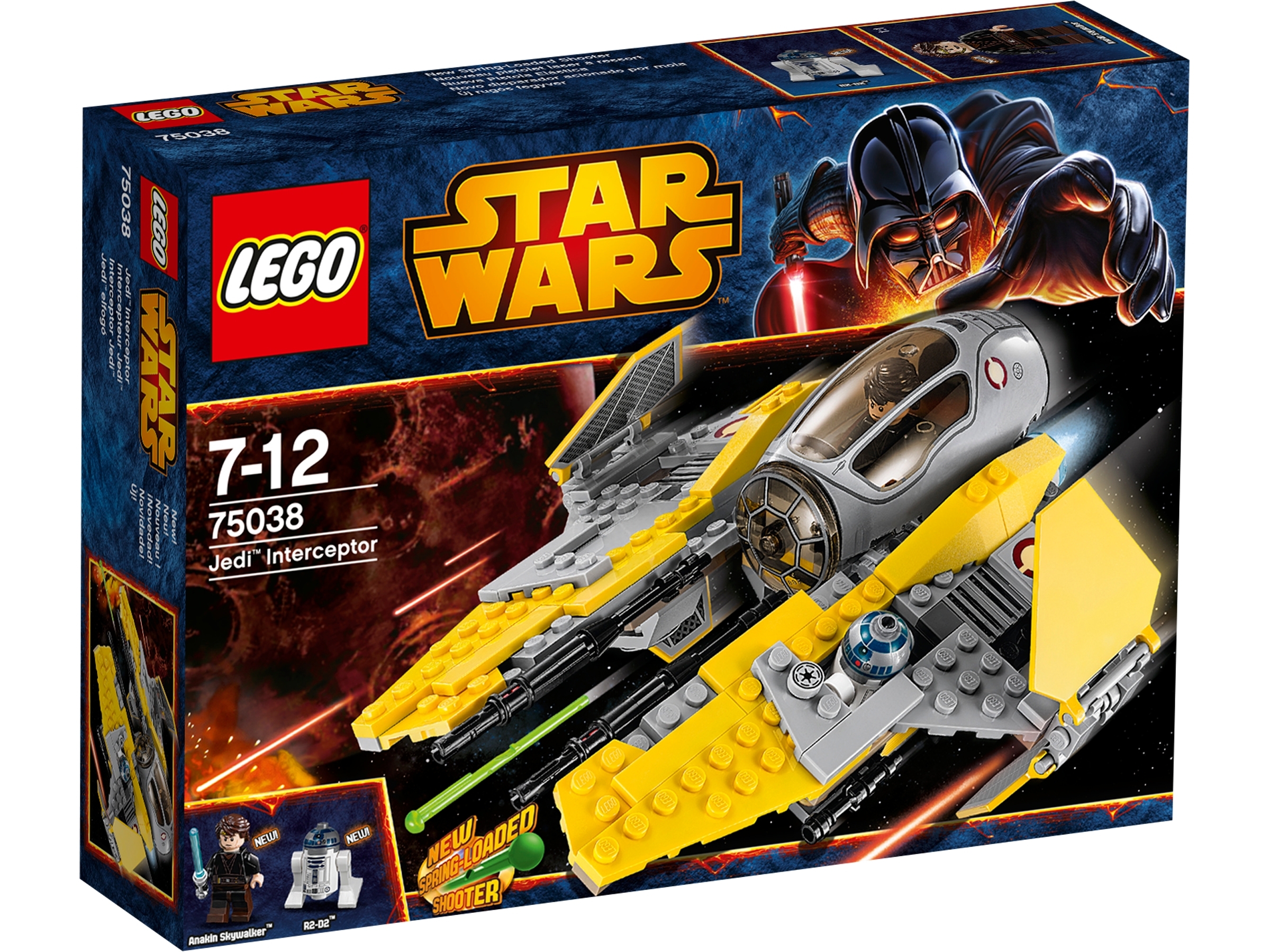 Lego star wars anakin's jedi sales interceptor 75038