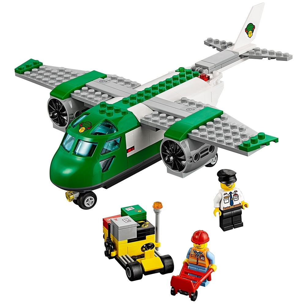 lego city green plane