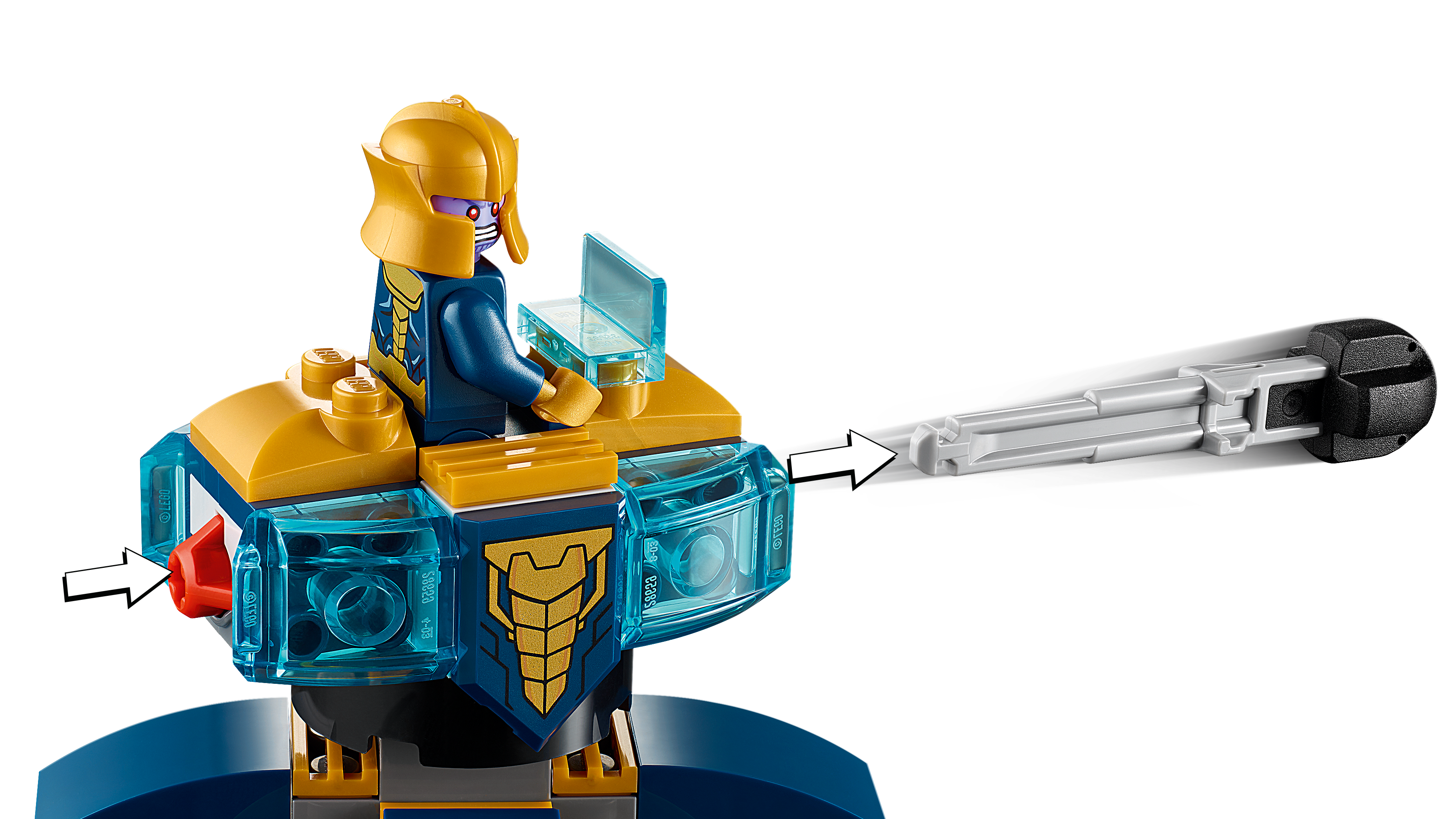 INVINCIBLE IRON MAN - LLAVERO LEGO (853706)