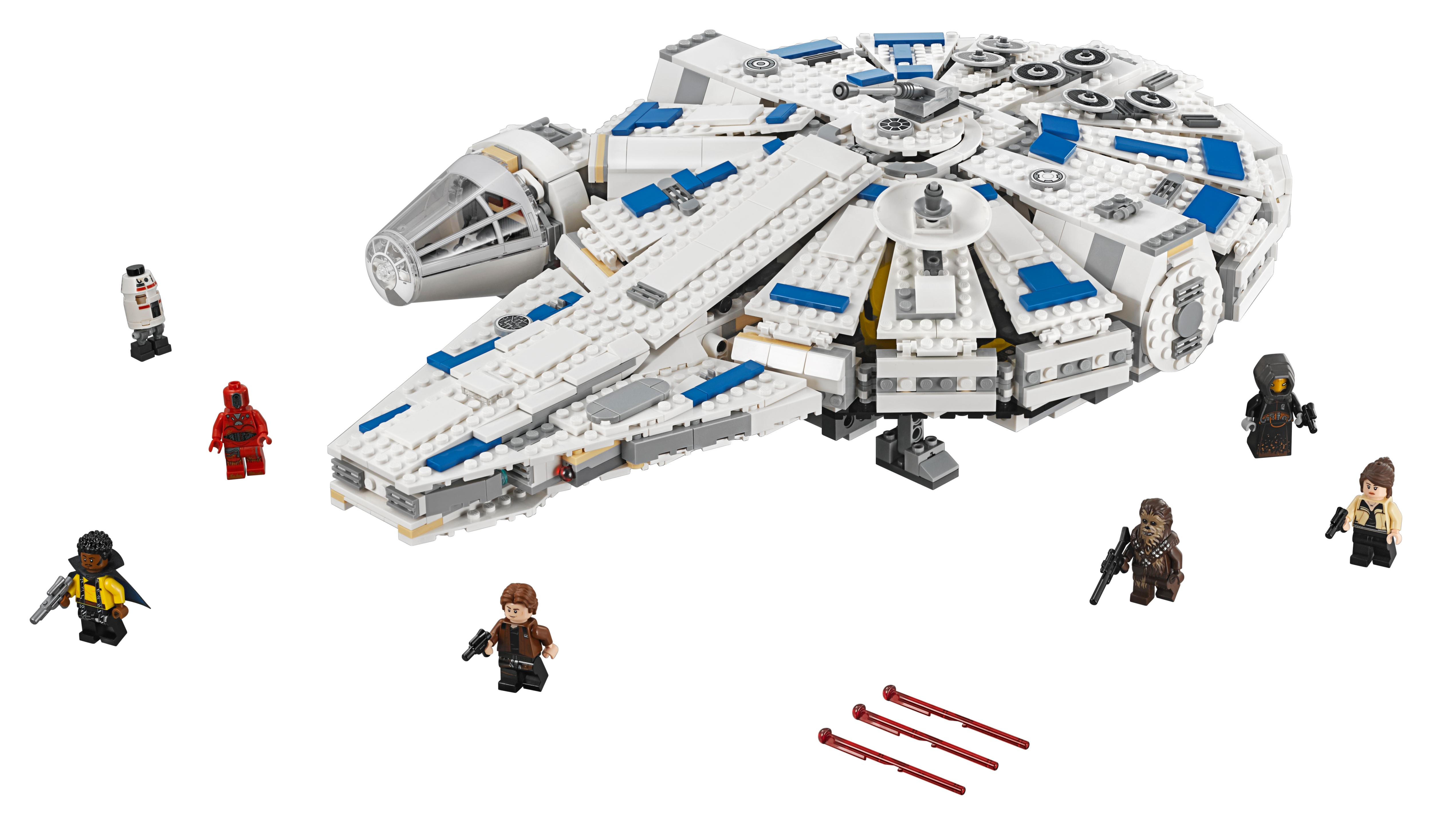 Star Wars: Así se construye el Halcón Milenario de LEGO a toda