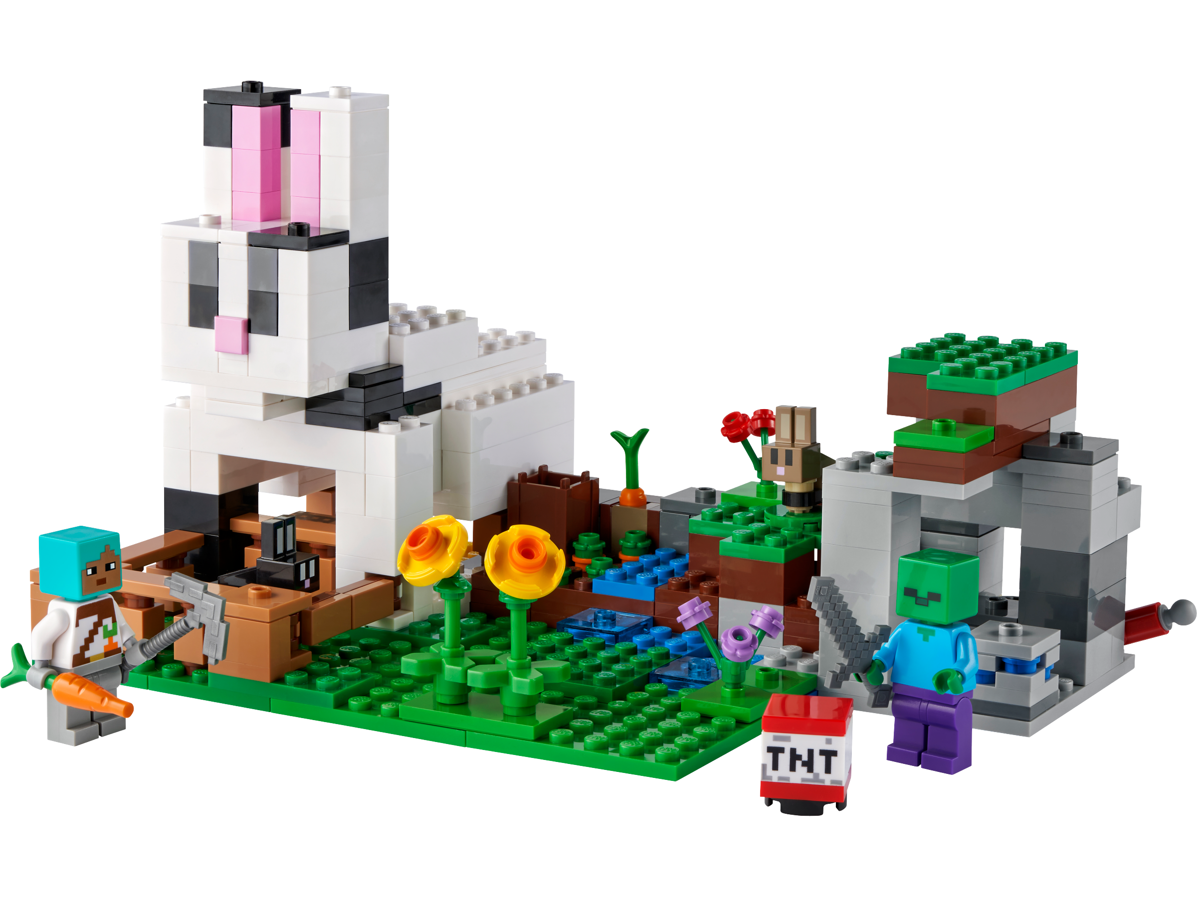 The Rabbit Ranch 21181 | Minecraft® | online at the Official LEGO® Shop US
