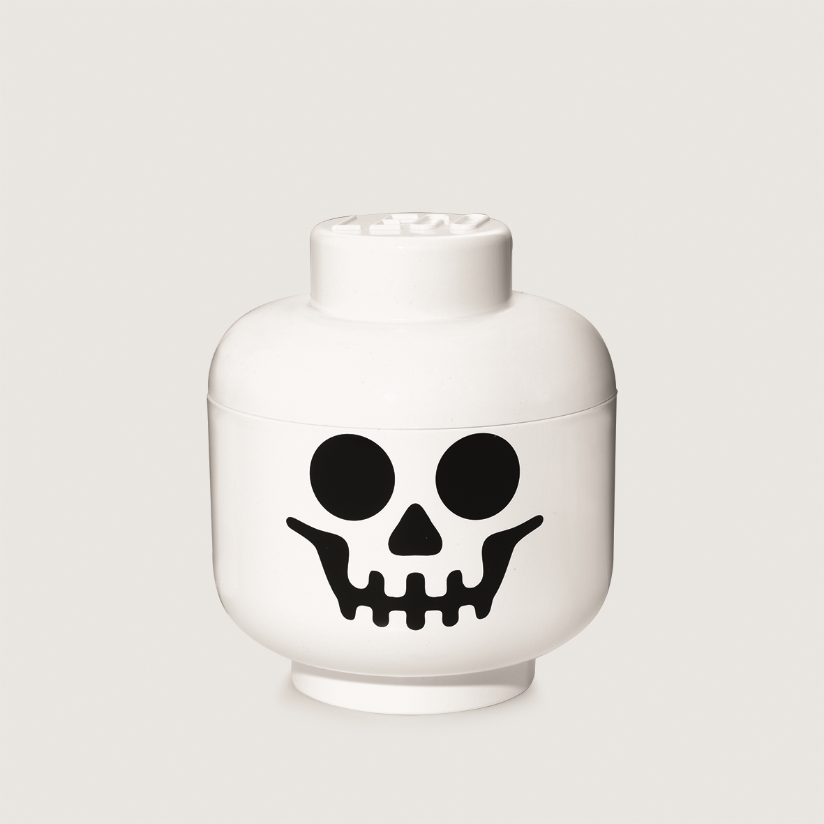 lego skull storage head