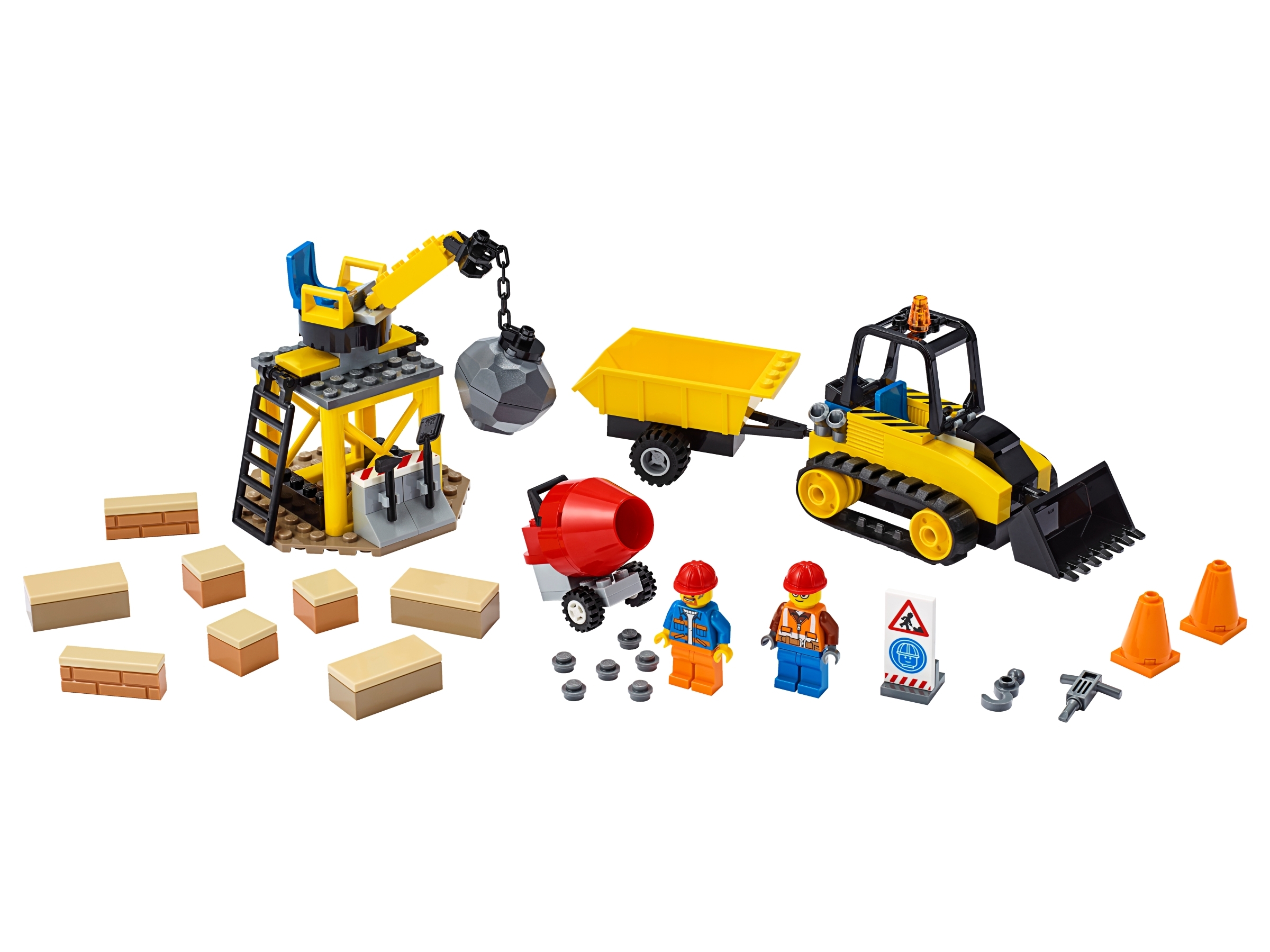 Le chantier de démolition 60252 | City | Boutique LEGO® officielle CA