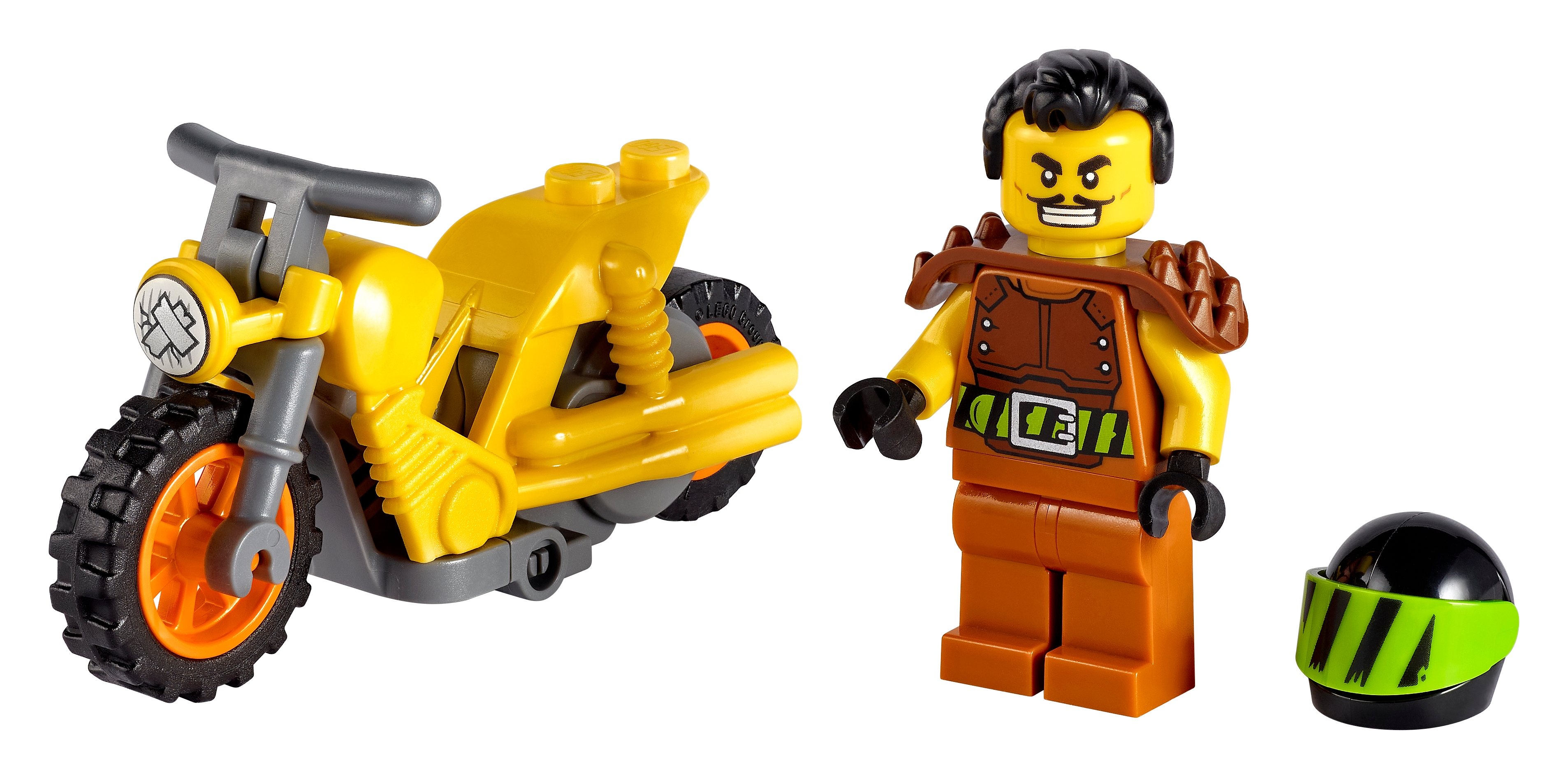 Lego 60297 city la moto de cascade démolition ensemble moto jouet