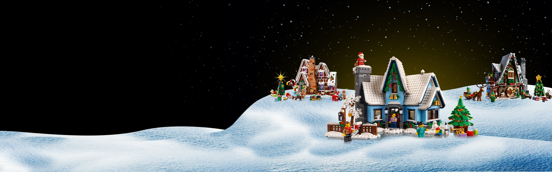 Santa's Visit 10293 | LEGO® Icons | Buy online at the Official