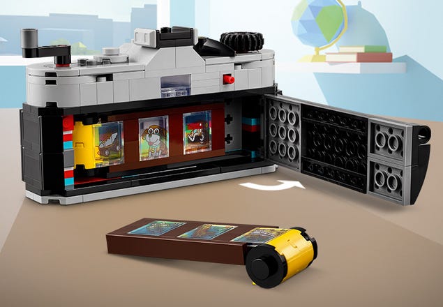 Retro Camera 31147 | Creator 3-in-1 | Buy online at the Official LEGO® Shop  US