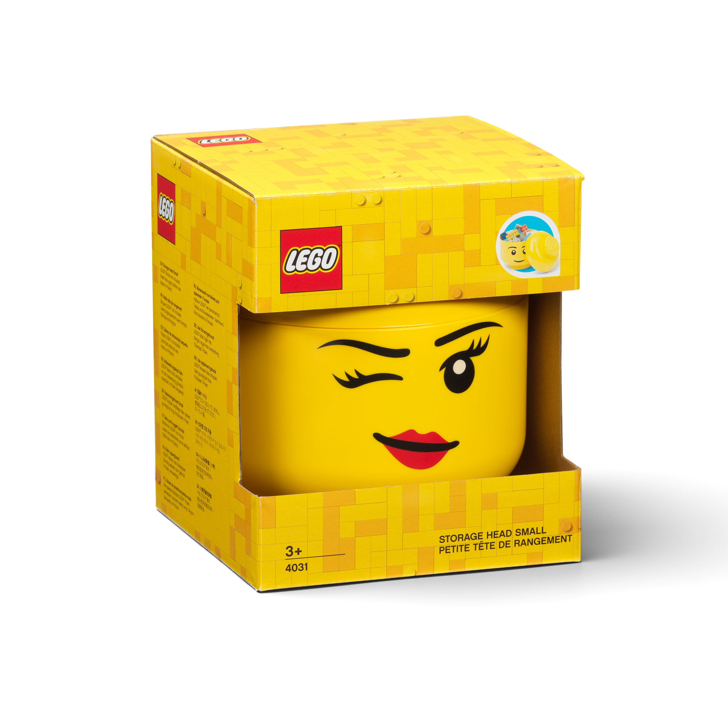 Lego Mini 8 Boite de Rangement Pour Taille S Collations - 9 Couleurs  Carreaux